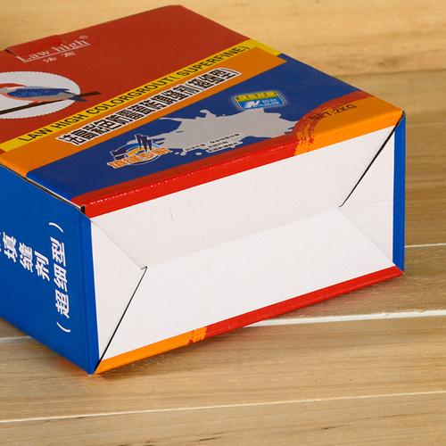 定做彩印方形特色纸盒 环保翻盖式产品包装纸盒 卡通瓦楞纸包.